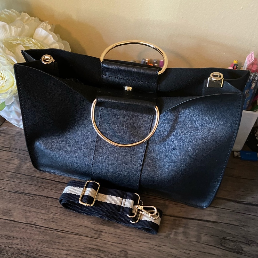 ZARA Crossbody/Tote w/Adjustable Removable Strap
